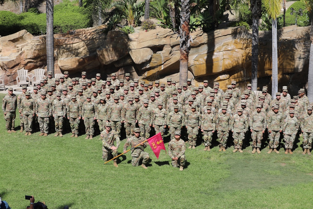 163rd Ordnance Company Farewell Ceremony