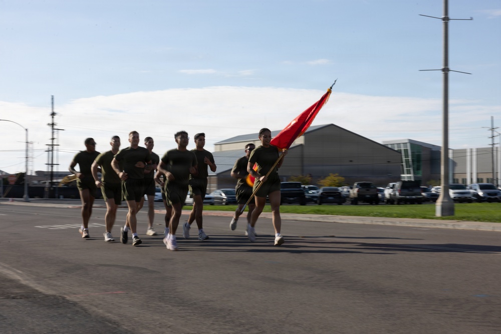 3rd MAW runs 250 miles honoring Corps’ 250th Birthday