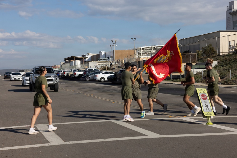 3rd MAW runs 250 miles honoring Corps’ 250th Birthday
