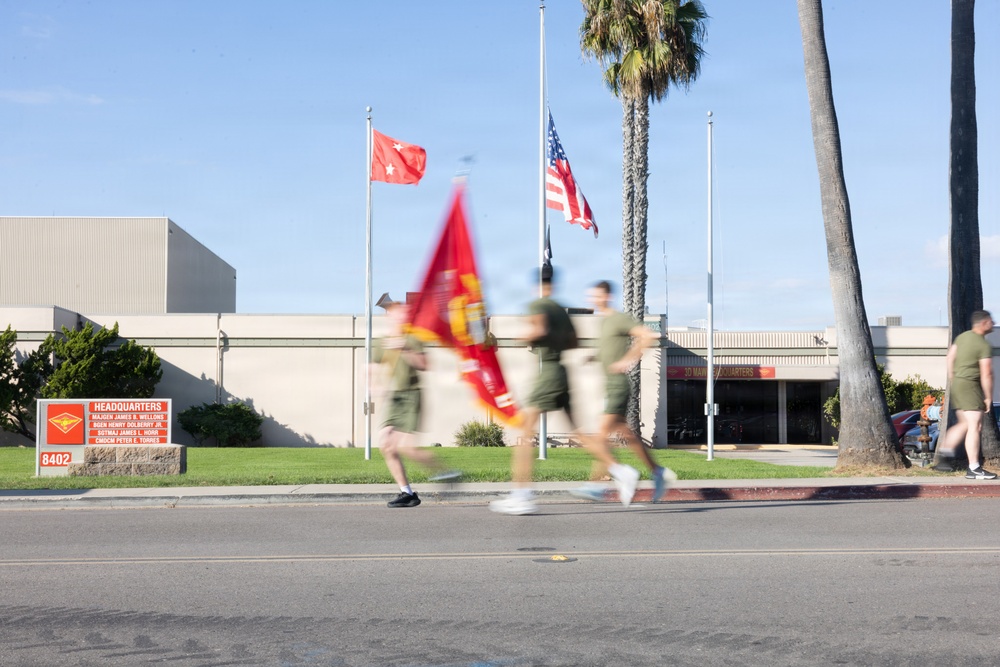 3rd MAW runs 250 miles honoring Corps’ 250th Birthday