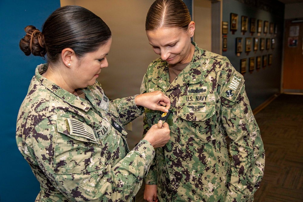 Naval Medical Forces Atlantic Lt. Promoted