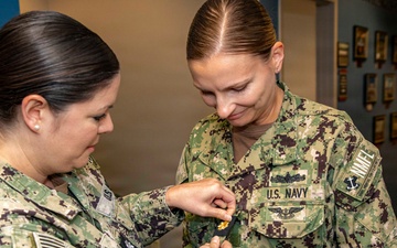 Naval Medical Forces Atlantic Lt. Promoted