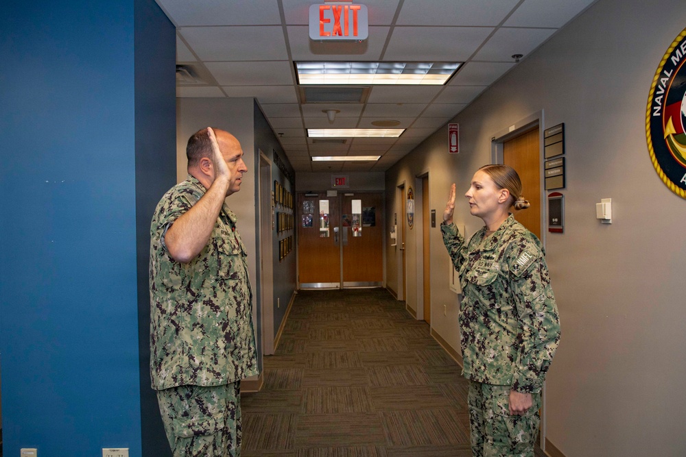 Naval Medical Forces Atlantic Lt. Promoted