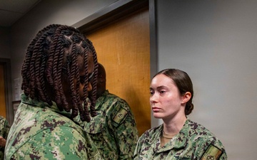 Naval Medical Forces Atlantic Sailor Meritoriously Advanced