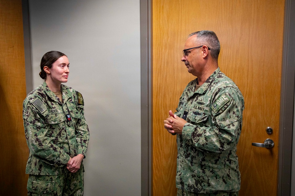 Naval Medical Forces Atlantic Sailor Meritoriously Advanced