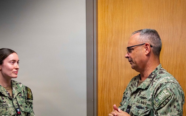 Naval Medical Forces Atlantic Sailor Meritoriously Advanced