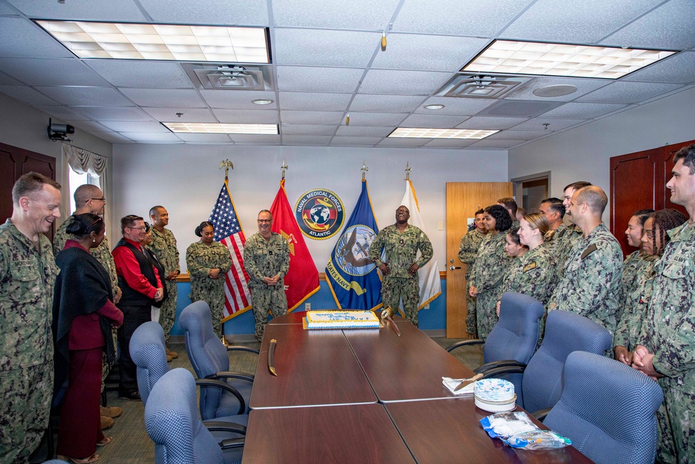 Naval Medical Forces Atlantic Celebrates the Navy Quarter Millennial Birthday