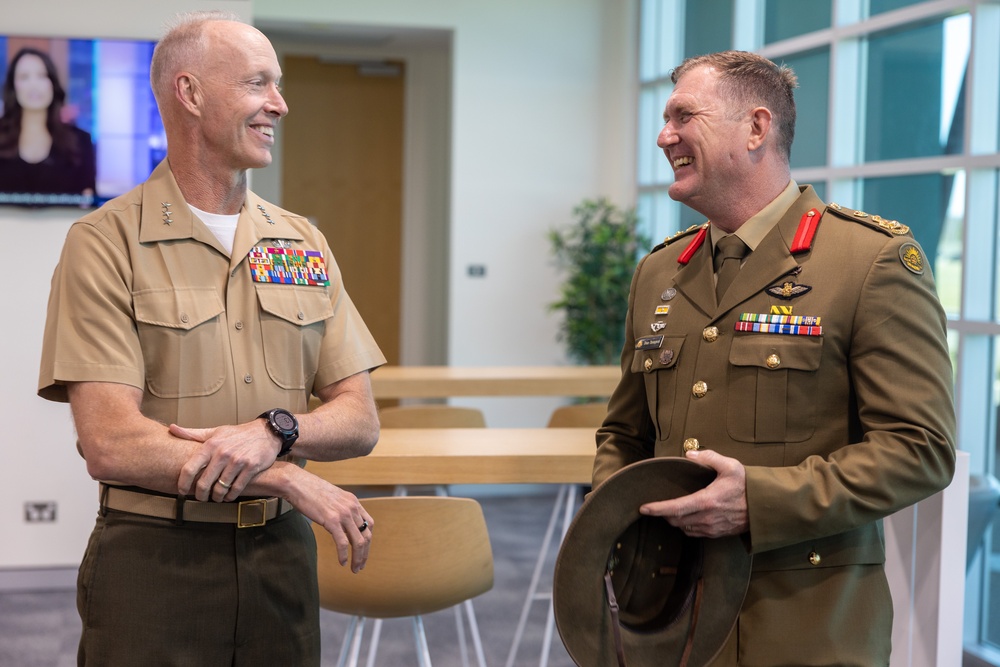 MARFORPAC Commander visits Australian War Memorial