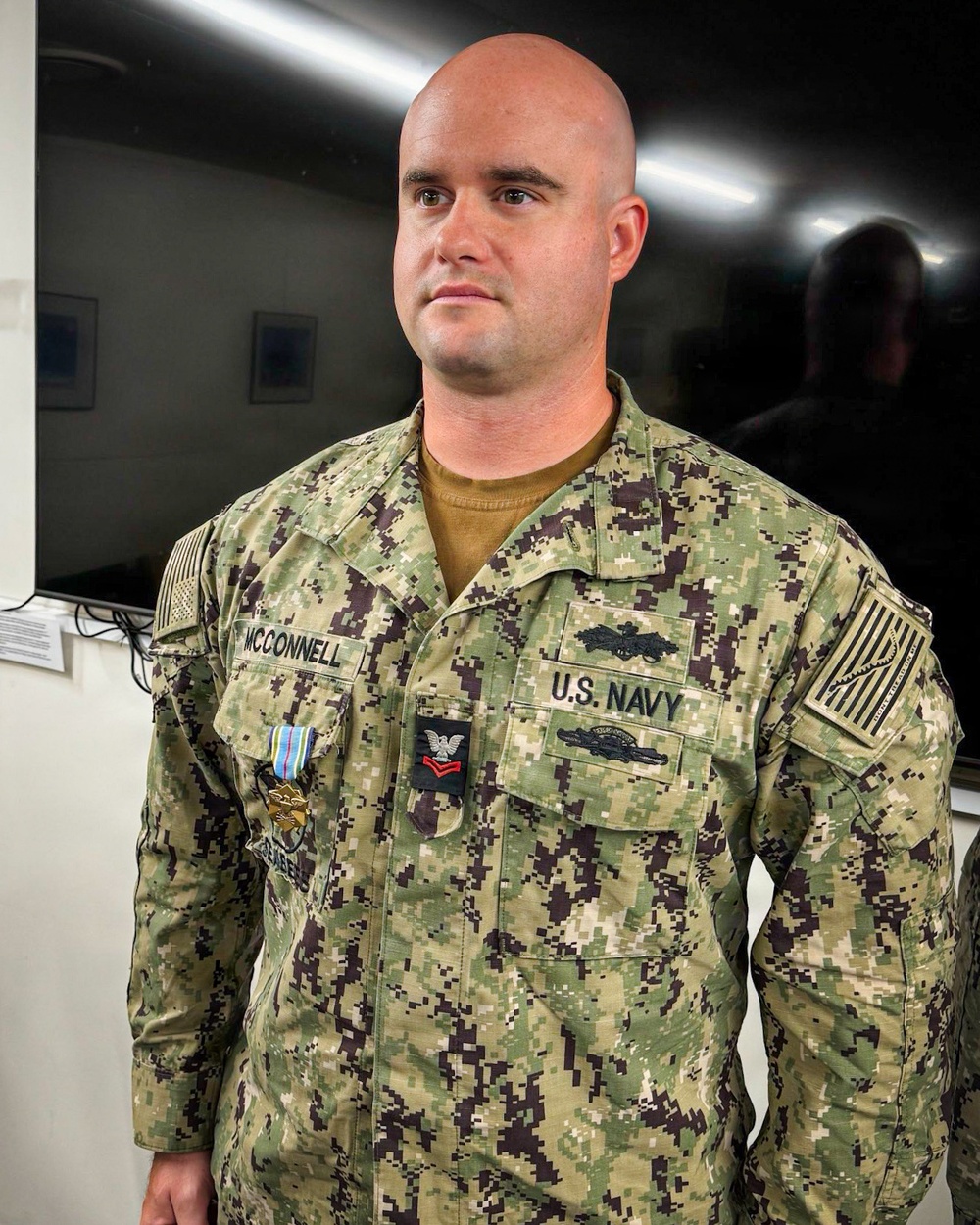 CM2 McConnell Awarded Joint Service Achievement Medal