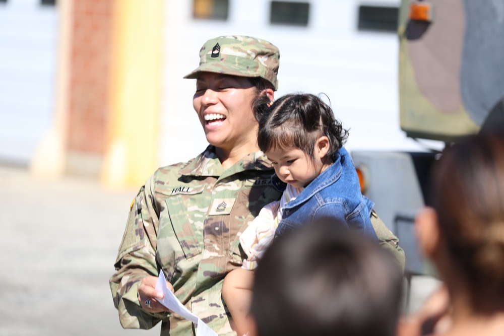 Congratulations to Master Sergeant Hadassa Hall!