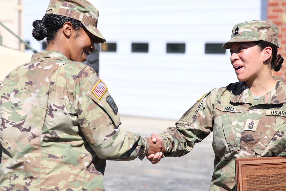 Congratulations to Master Sergeant Hadassa Hall!
