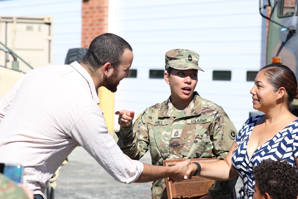 Congratulations to Master Sergeant Hadassa Hall!