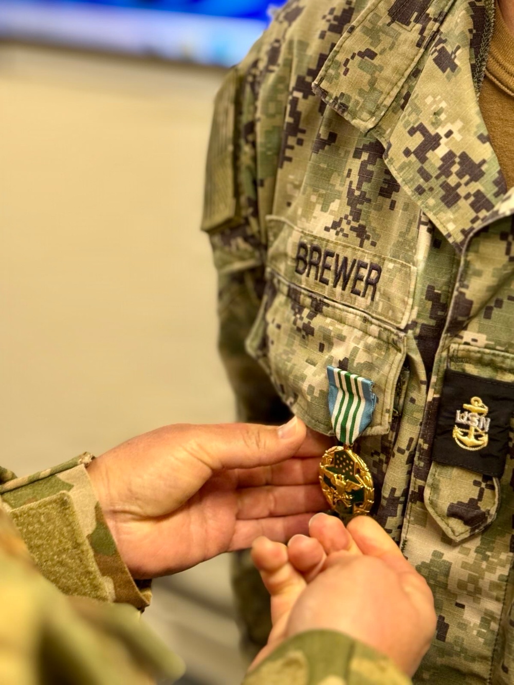 Seabees Recognized with Joint Service Commendation Medals