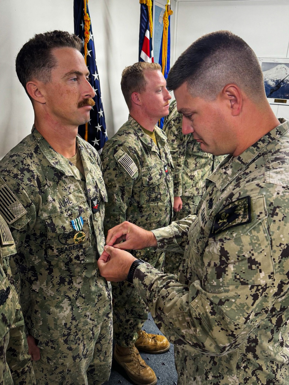 Seabees Recognized with Joint Service Commendation Medals