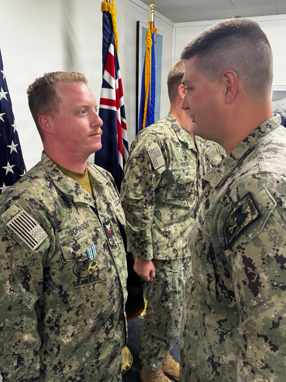 Seabees Recognized with Joint Service Commendation Medals