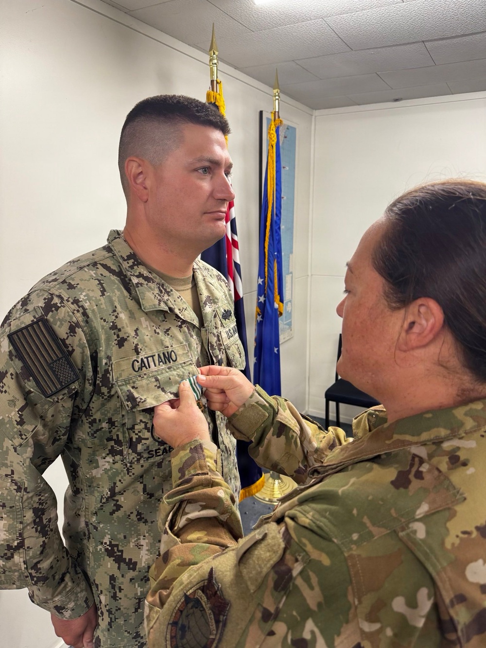 Seabees Recognized with Joint Service Commendation Medals