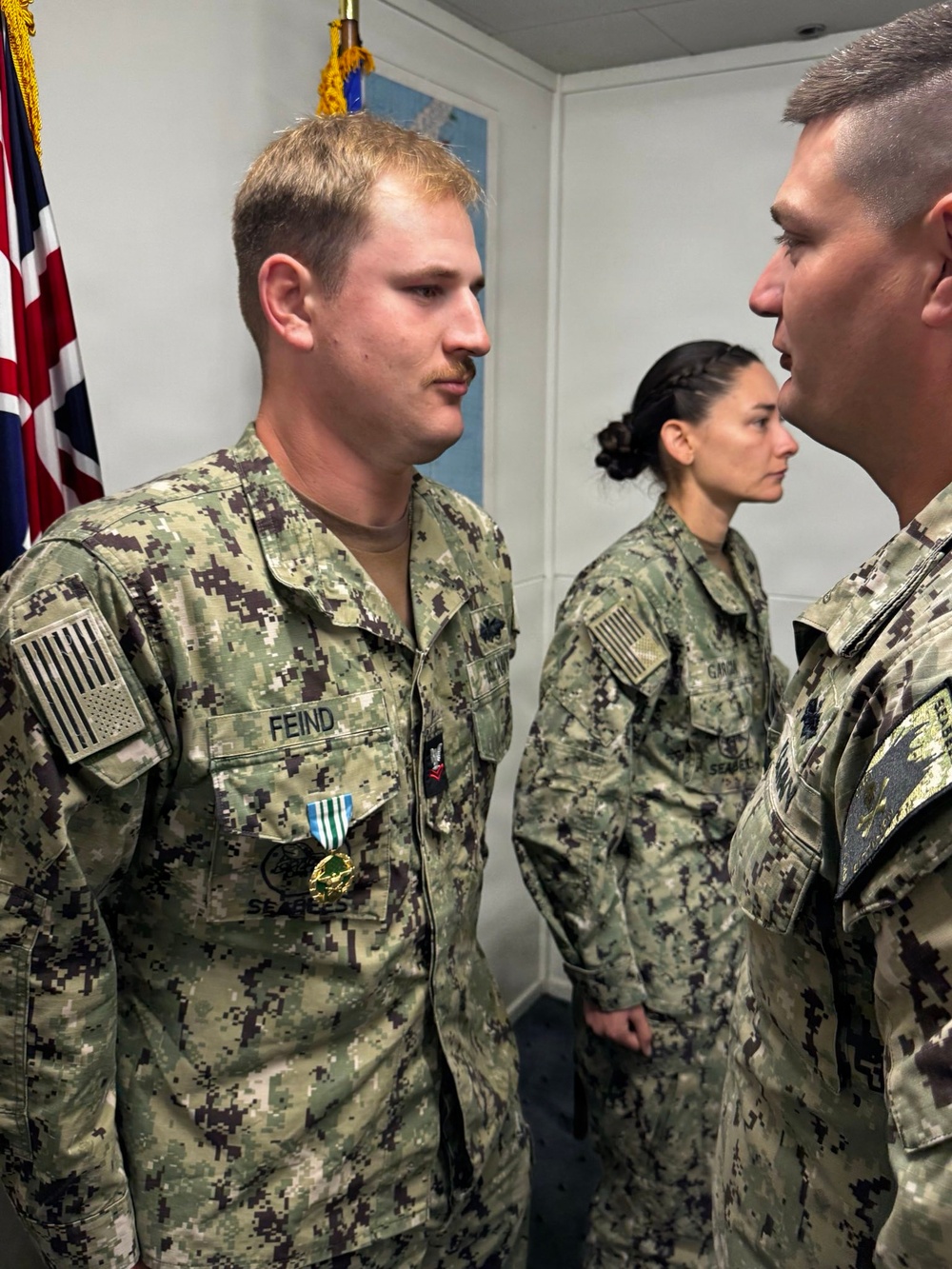 Seabees Recognized with Joint Service Commendation Medals