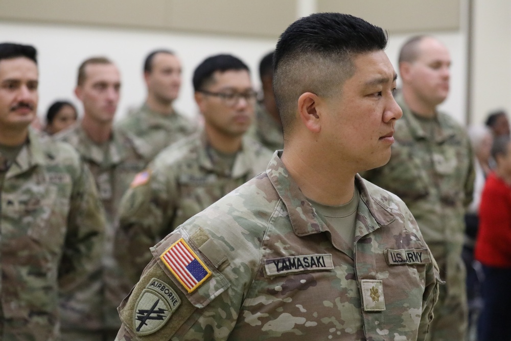 469th Combat Sustainment Support Battalion Farewell Ceremony