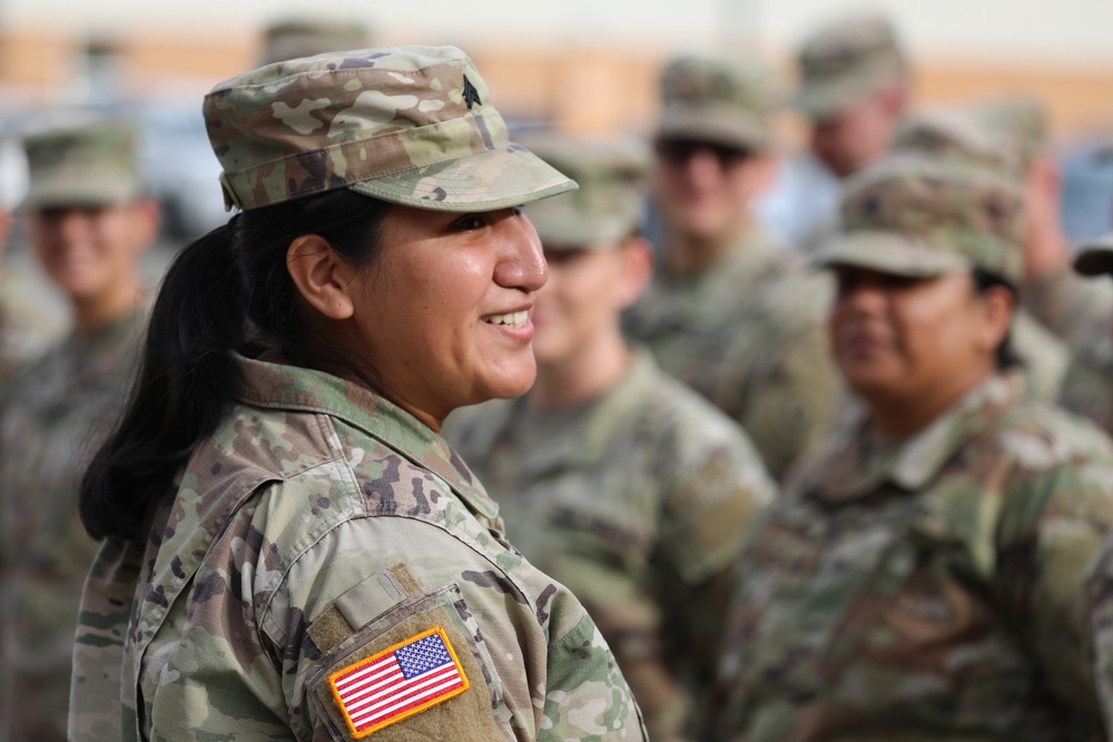 469th Combat Sustainment Support Battalion Farewell Ceremony