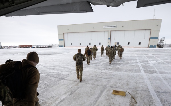 AKANG aviators transport AKOM members, gear, supplies to Bethel during Operation Halong Response