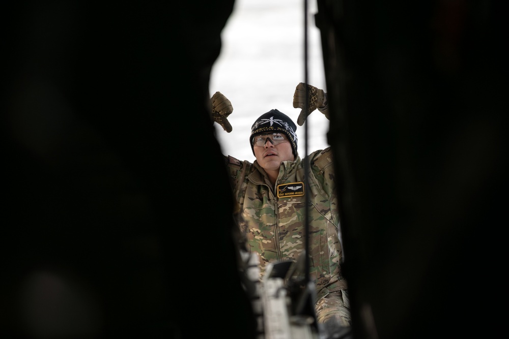 AKANG aviators transport AKOM members, gear, supplies to Bethel during Operation Halong Response