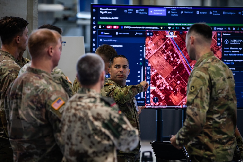 U.S., Partners and International Organizations Collaborate at Civil-Military Coordination Center