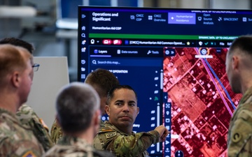 U.S., Partners and International Organizations Collaborate at Civil-Military Coordination Center