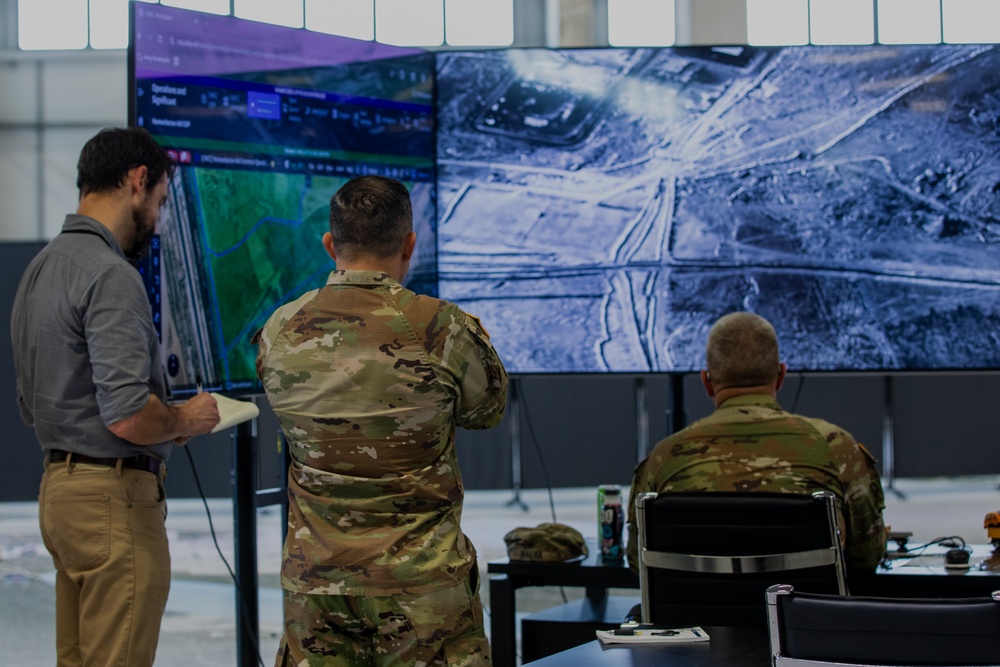 U.S., Partners and International Organizations Collaborate at Civil-Military Coordination Center