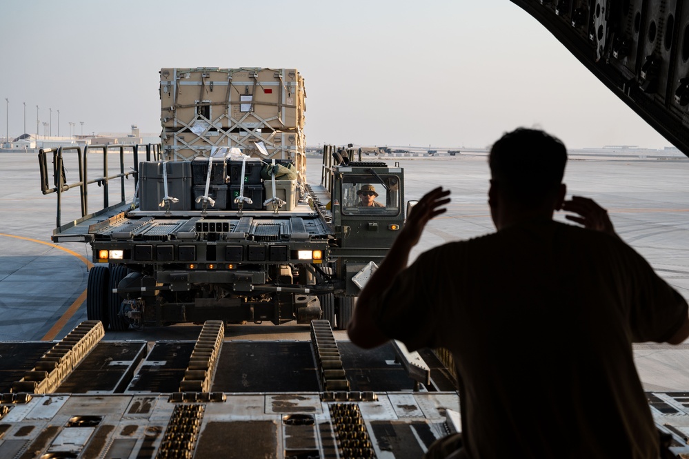 16th EAS conducts cargo mission within CENTCOM AOR