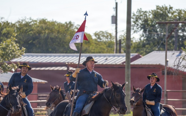 Horse Cavalry Detachment Keeps Army Tradition