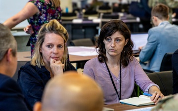 U.S., Partners and International Organizations Collaborate at Civil-Military Coordination Center