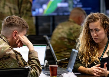 U.S., Partners and International Organizations Collaborate at Civil-Military Coordination Center