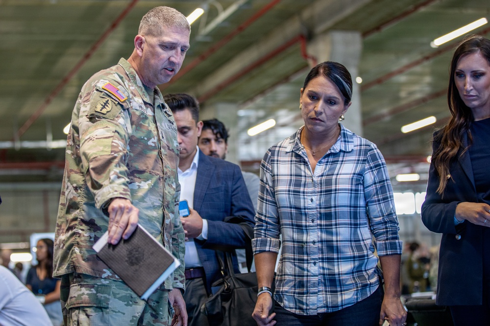 U.S., Partners and International Organizations Collaborate at Civil-Military Coordination Center