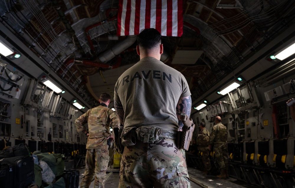 16th EAS conducts cargo mission within CENTCOM AOR