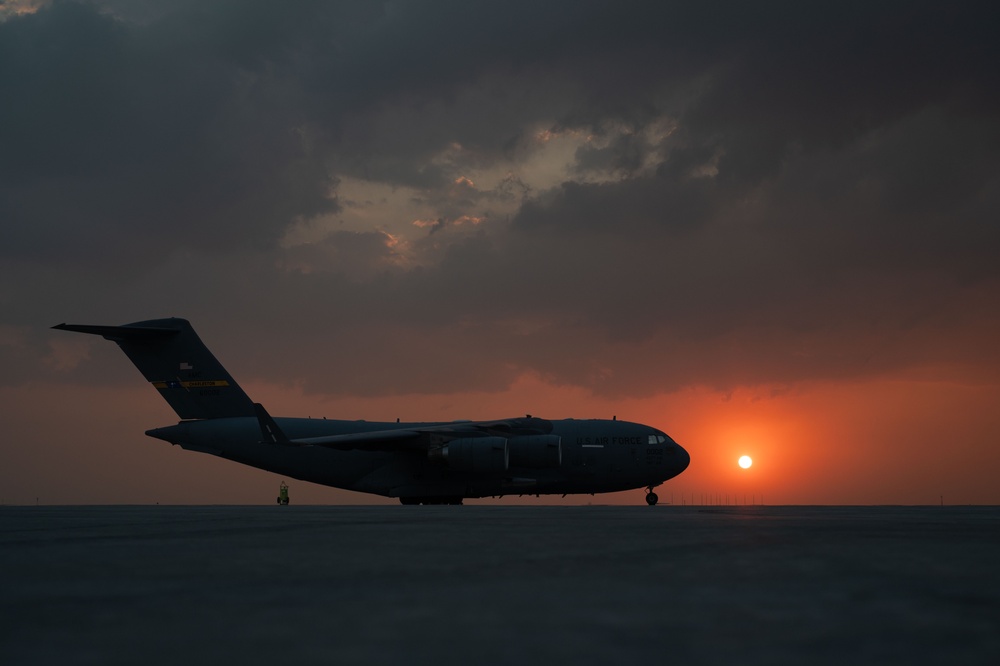 16th EAS conducts cargo mission within CENTCOM AOR