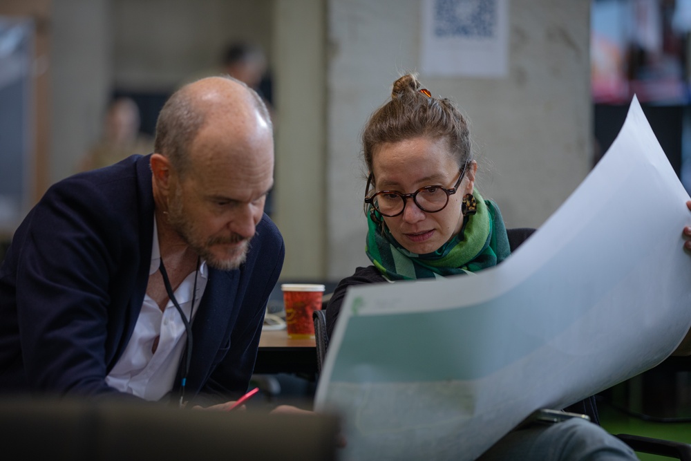 U.S., Partners and International Organizations Collaborate at Civil-Military Coordination Center