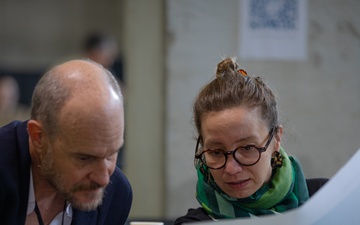 U.S., Partners and International Organizations Collaborate at Civil-Military Coordination Center