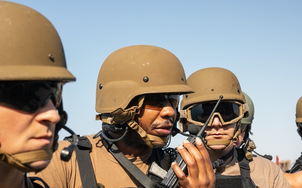 USS Mitscher (DDG 57) Sailors conduct VBSS exercise