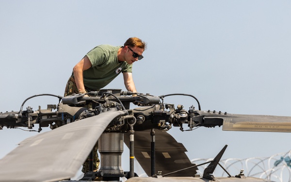 4th Combat Aviation Brigade port operations