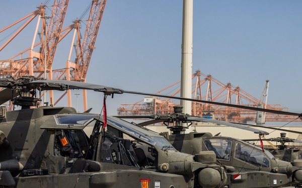 4th Combat Aviation Brigade port operations