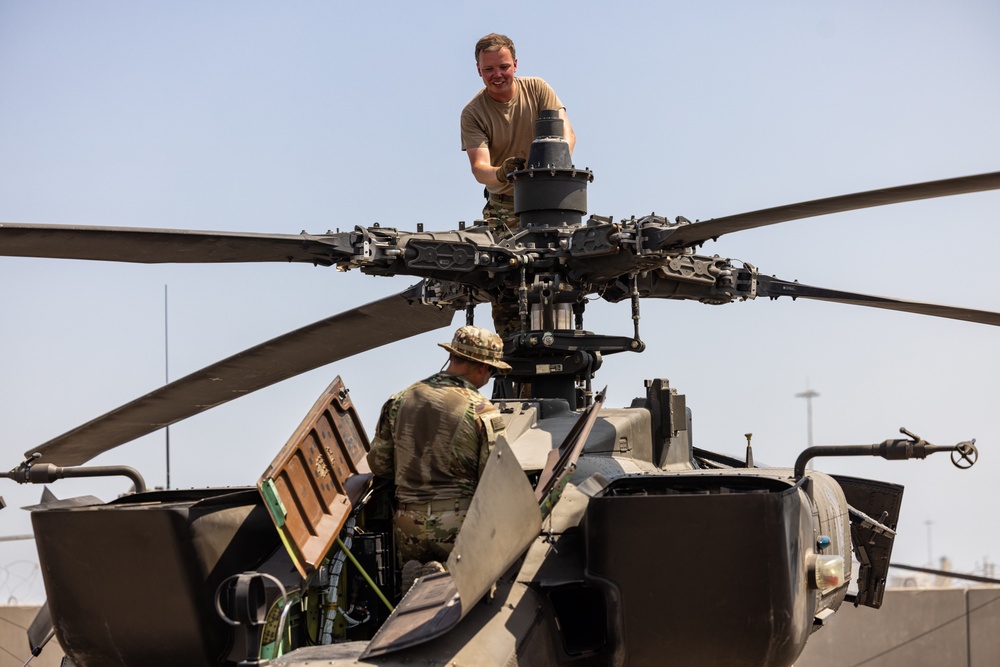 4th Combat Aviation Brigade port operations