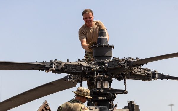 4th Combat Aviation Brigade port operations