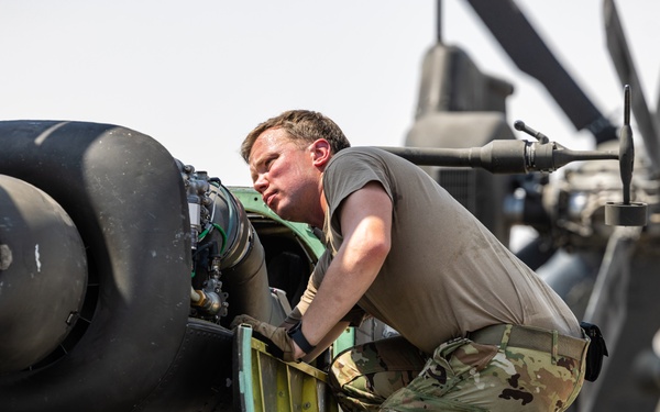 4th Combat Aviation Brigade port operations