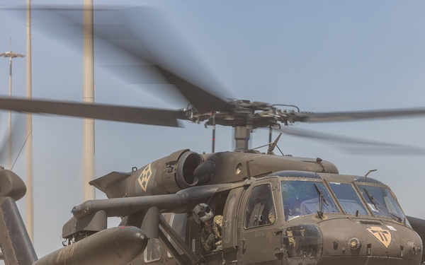 4th Combat Aviation Brigade port operations