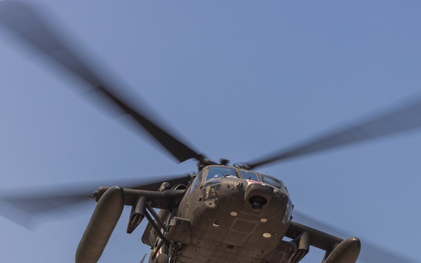 4th Combat Aviation Brigade port operations