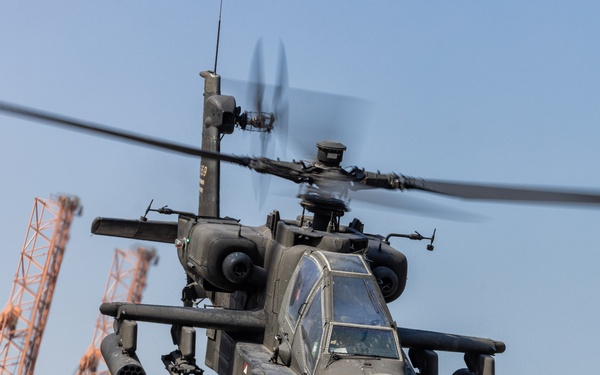 4th Combat Aviation Brigade port operations