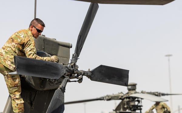 4th Combat Aviation Brigade port operations