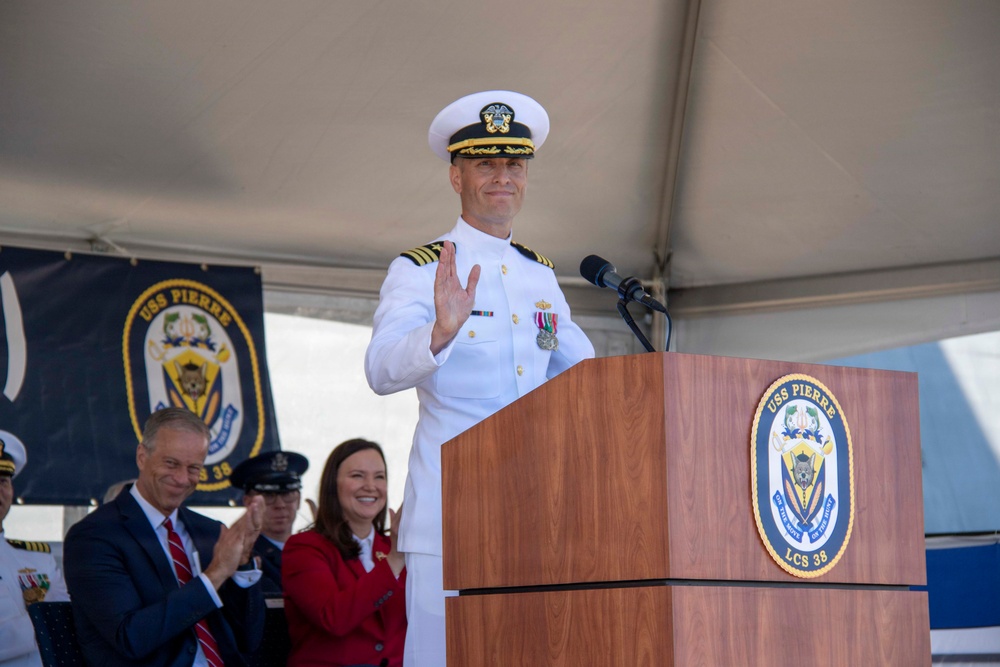 USS Pierre (LCS 38) Commissions