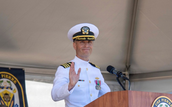 USS Pierre (LCS 38) Commissions