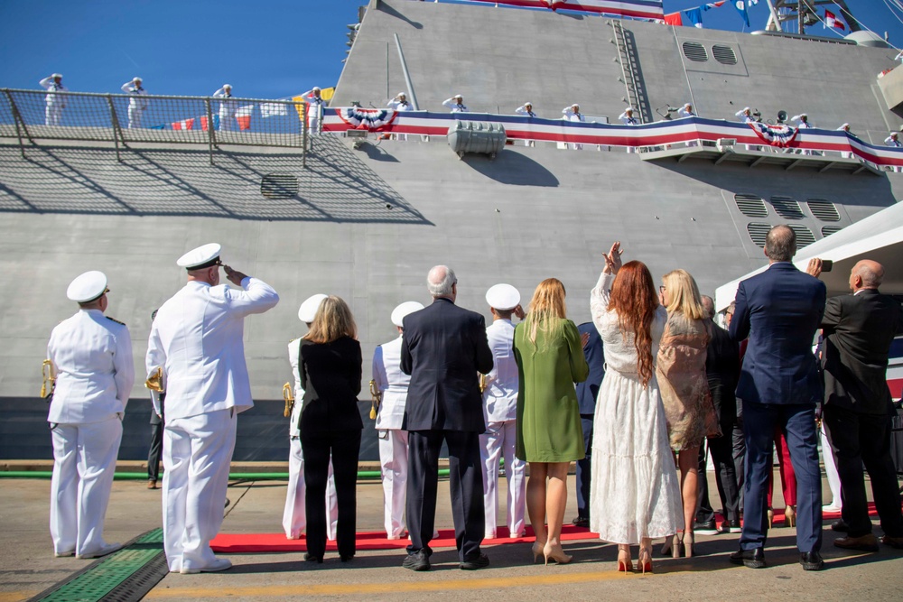 USS Pierre (LCS 38) Commissions